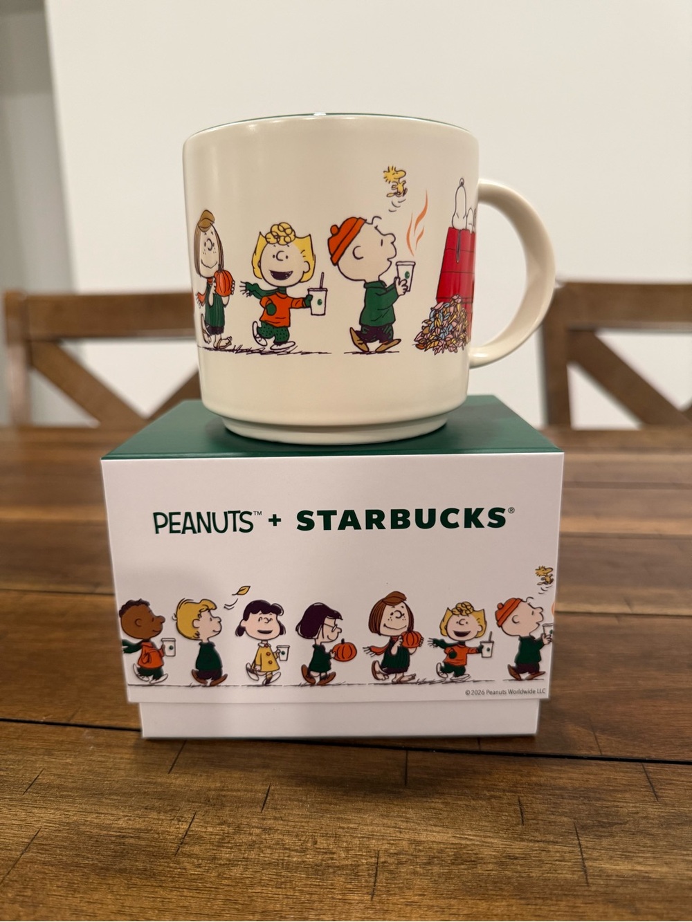 2026 STARBUCKS X PEANUTS Ceramic Mug